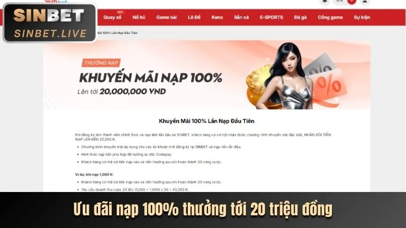 Khuyến mãi nạp tiền lần đầu guk9